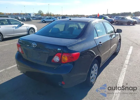 2009 Toyota Corolla Le z USA, uszkodzony, nr VIN JTDBL40E699041583